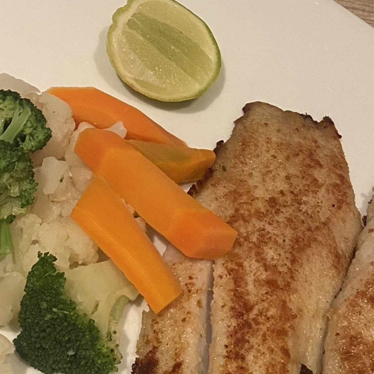Corvina a la Plancha