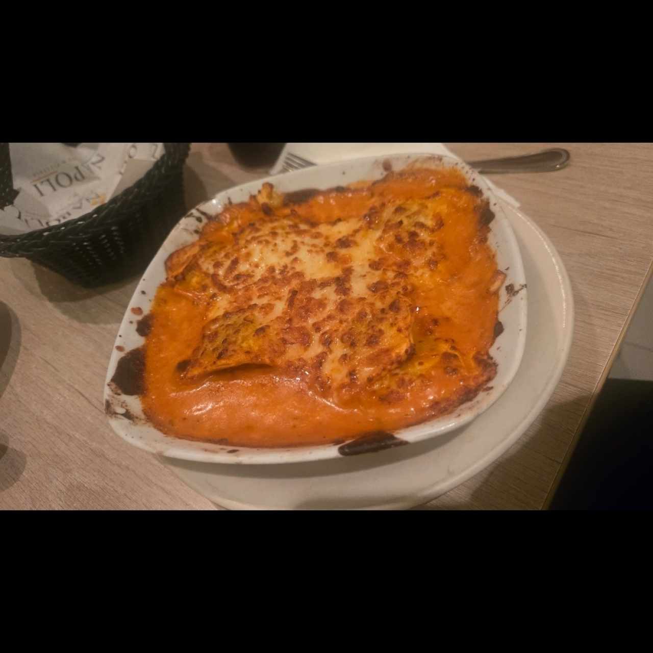 Pastas Gratinadas - Ravioli Gratinado