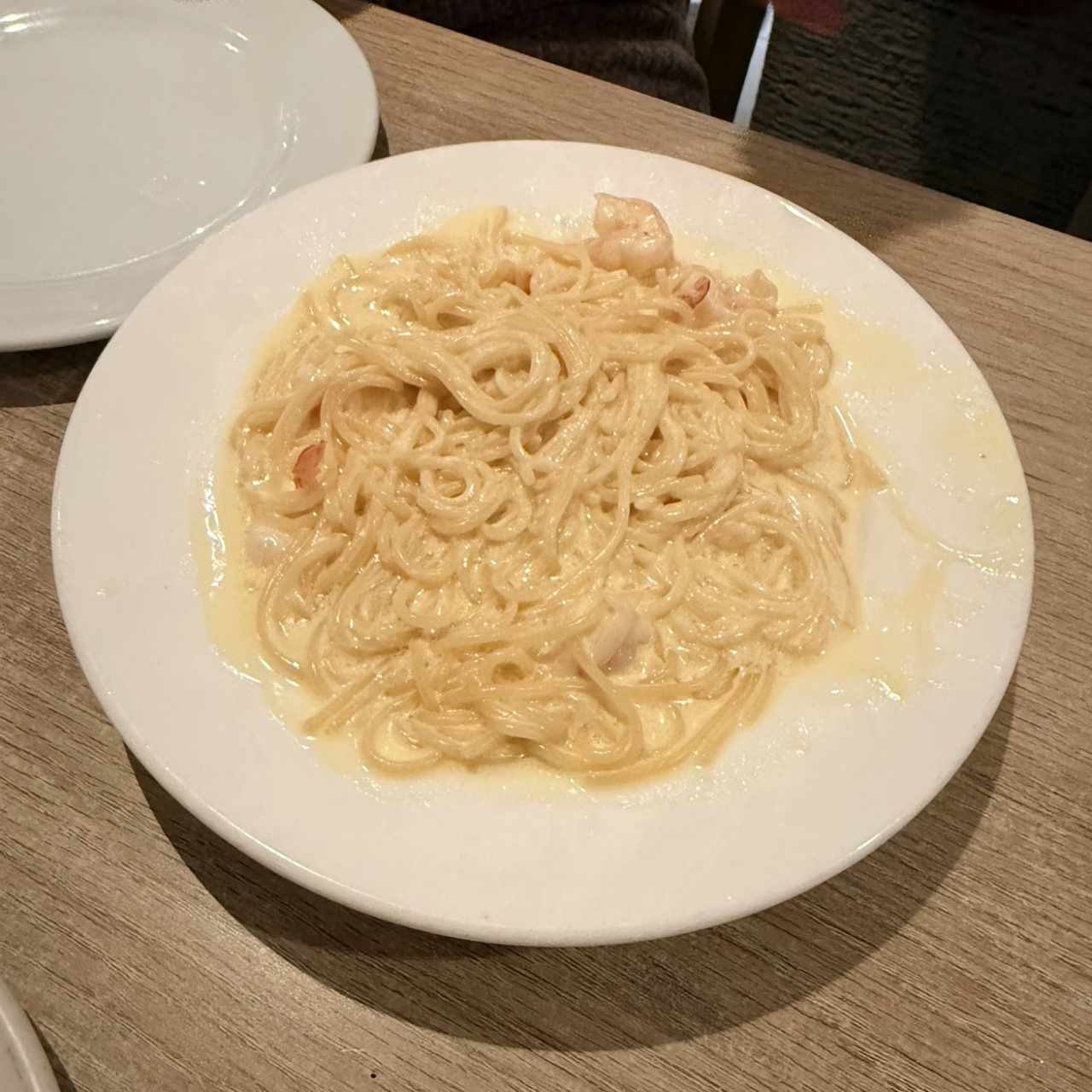 Spaghetti con Langostinos