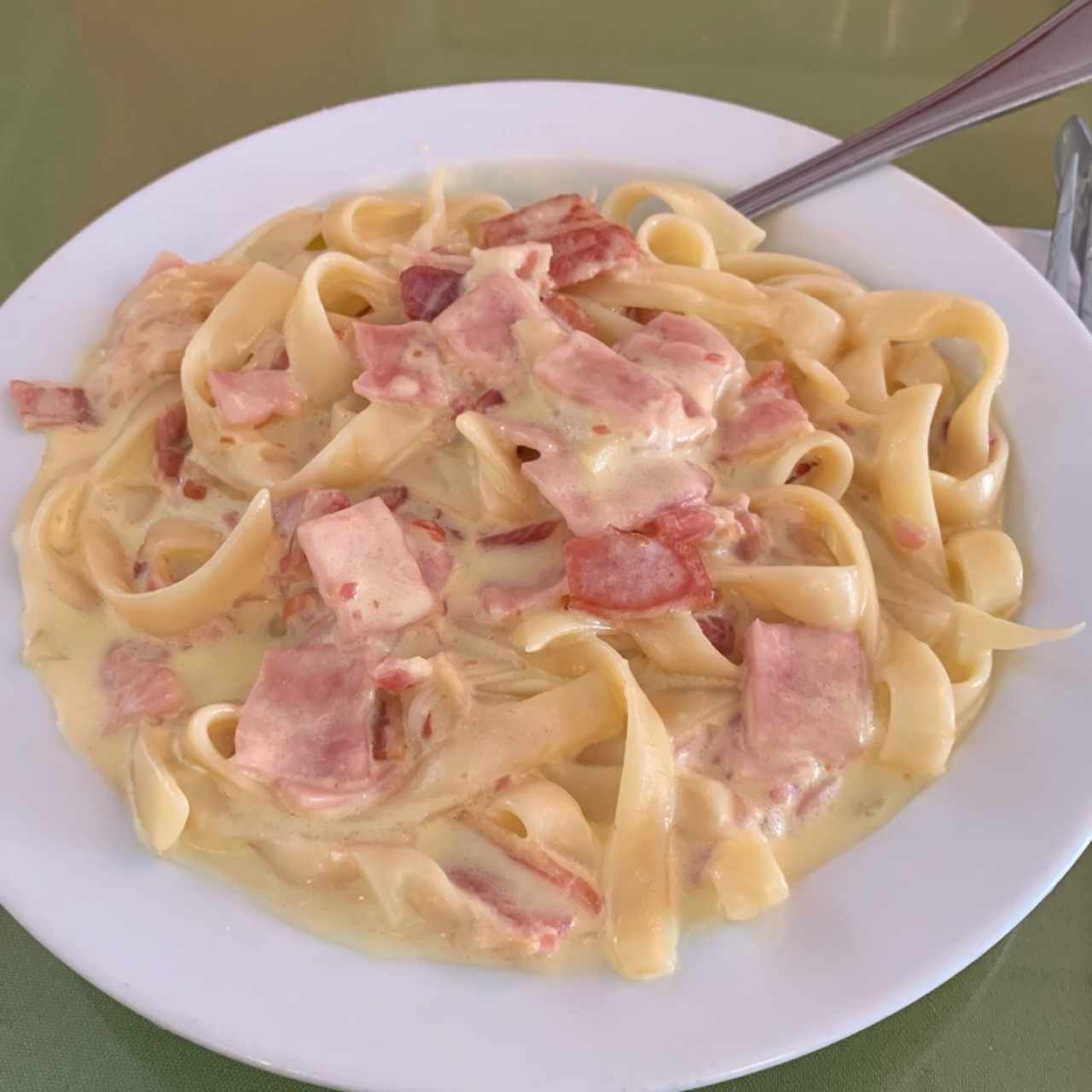 Fettuccini alla Carbonara