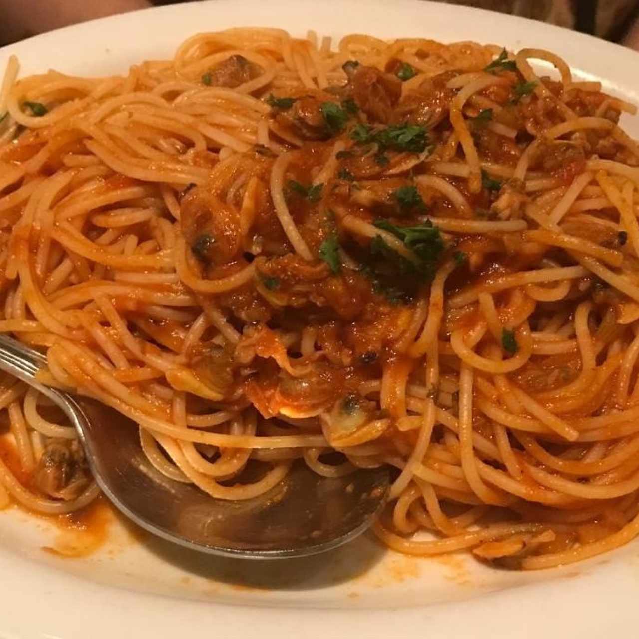 Spaghetti a la Amatriciana