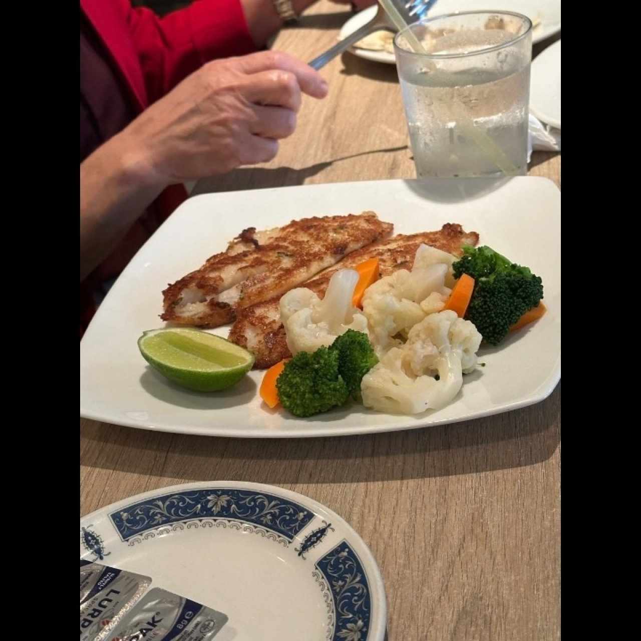 Corvina a la Plancha