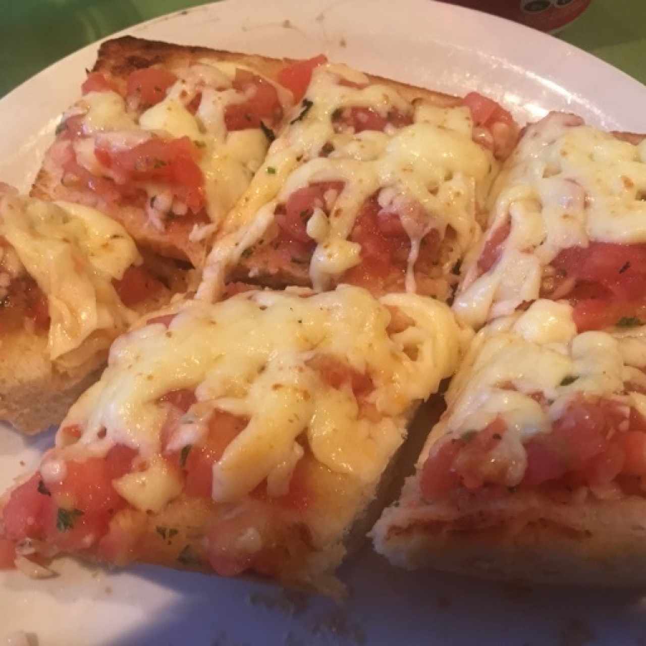 Pan entomatado con mozarella 👌🏻