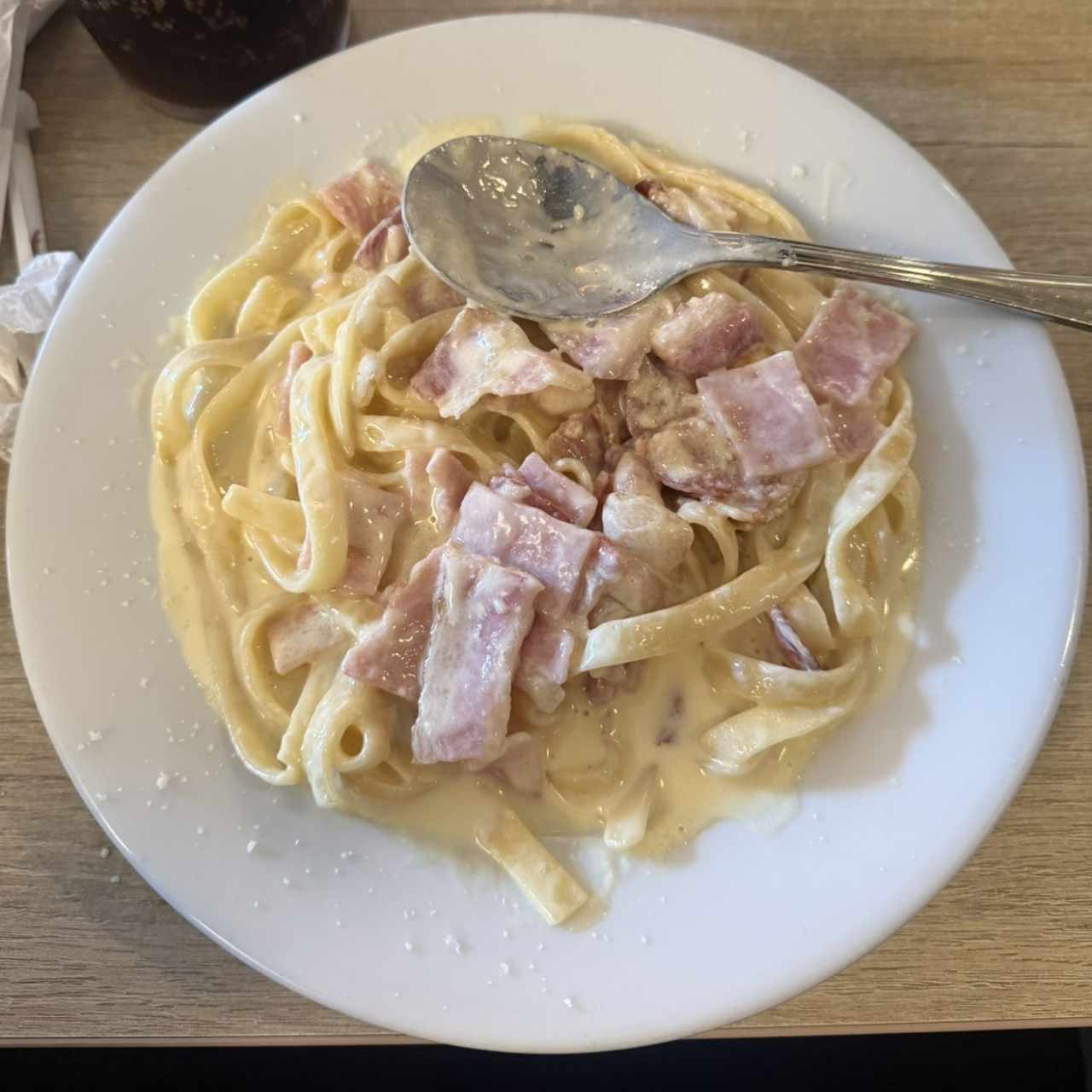 Pastas Especialidades - Fettucine Carbonara