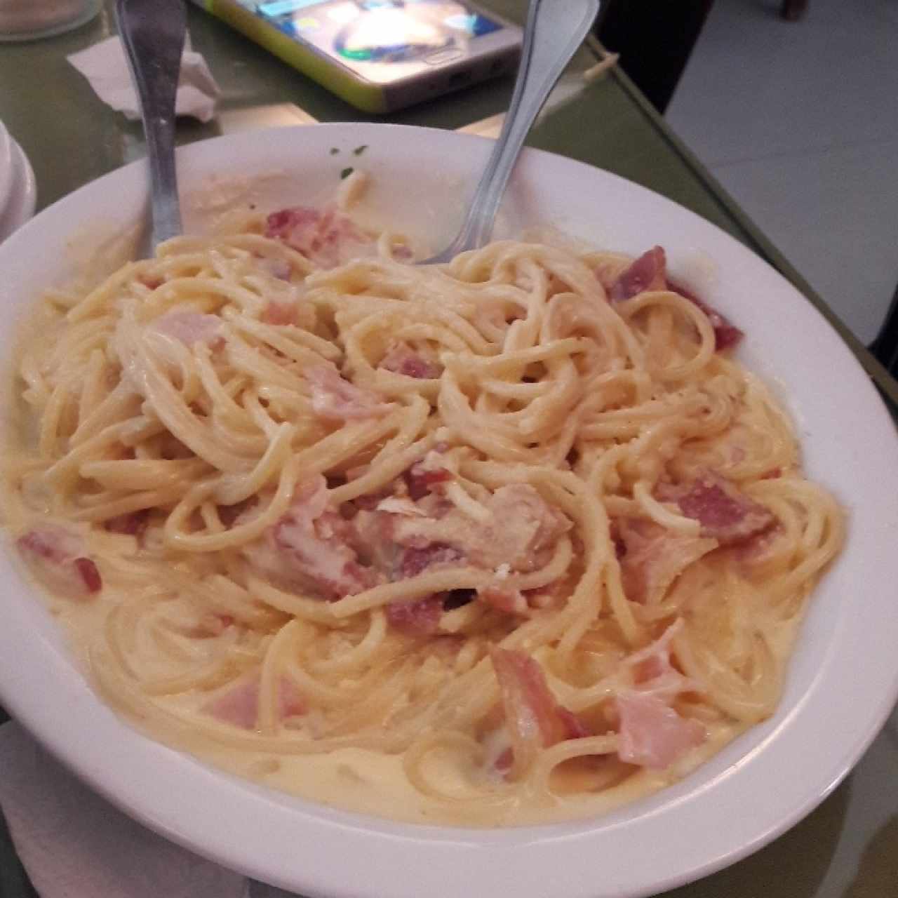 spaghetti carbonara