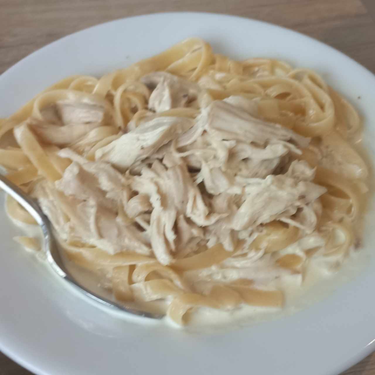 Pollo desm/ Alfredo