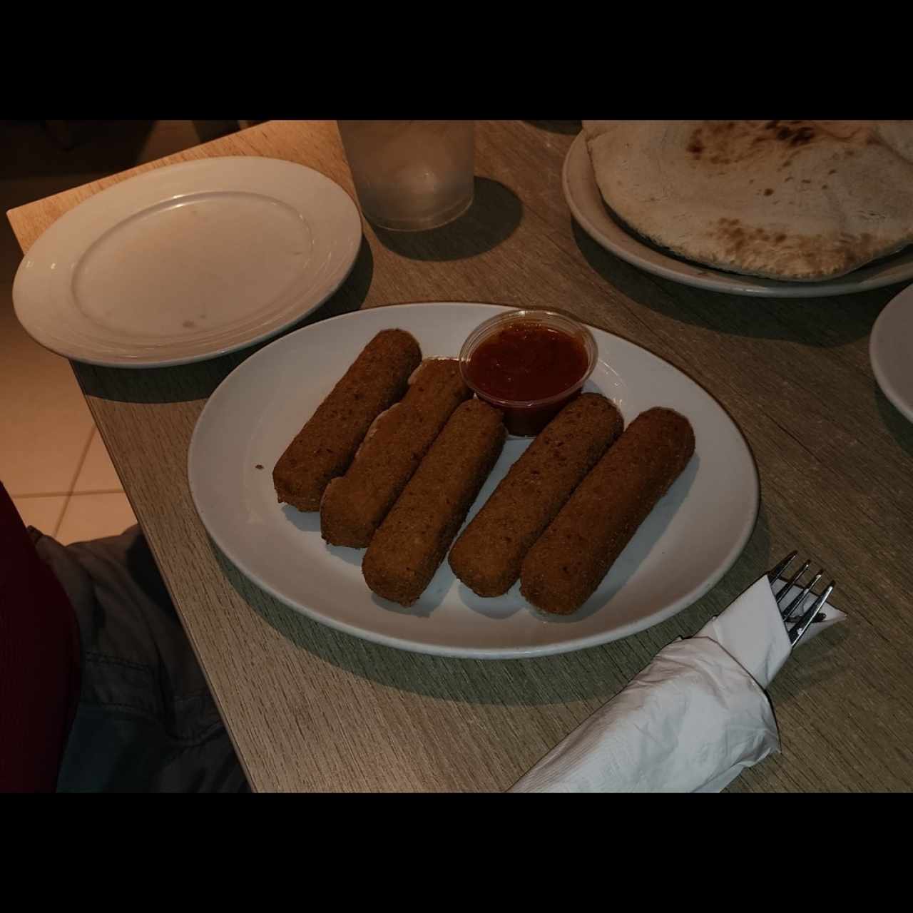 Entradas - Mozzarella Frita