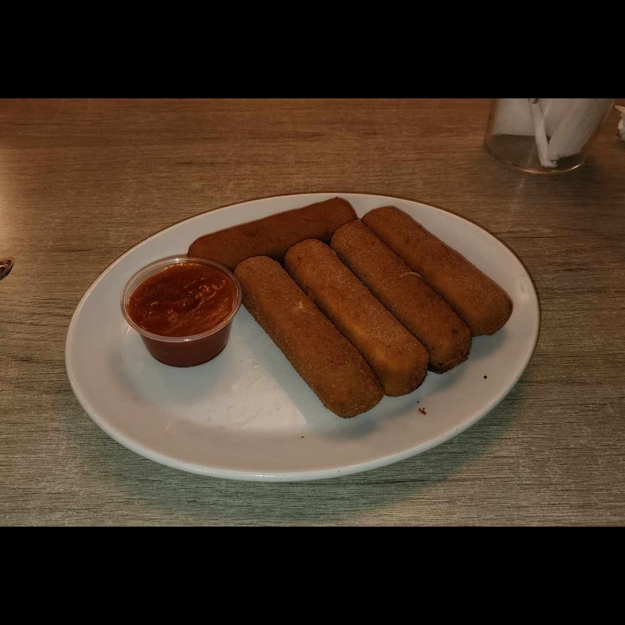 Entradas - Mozzarella Frita