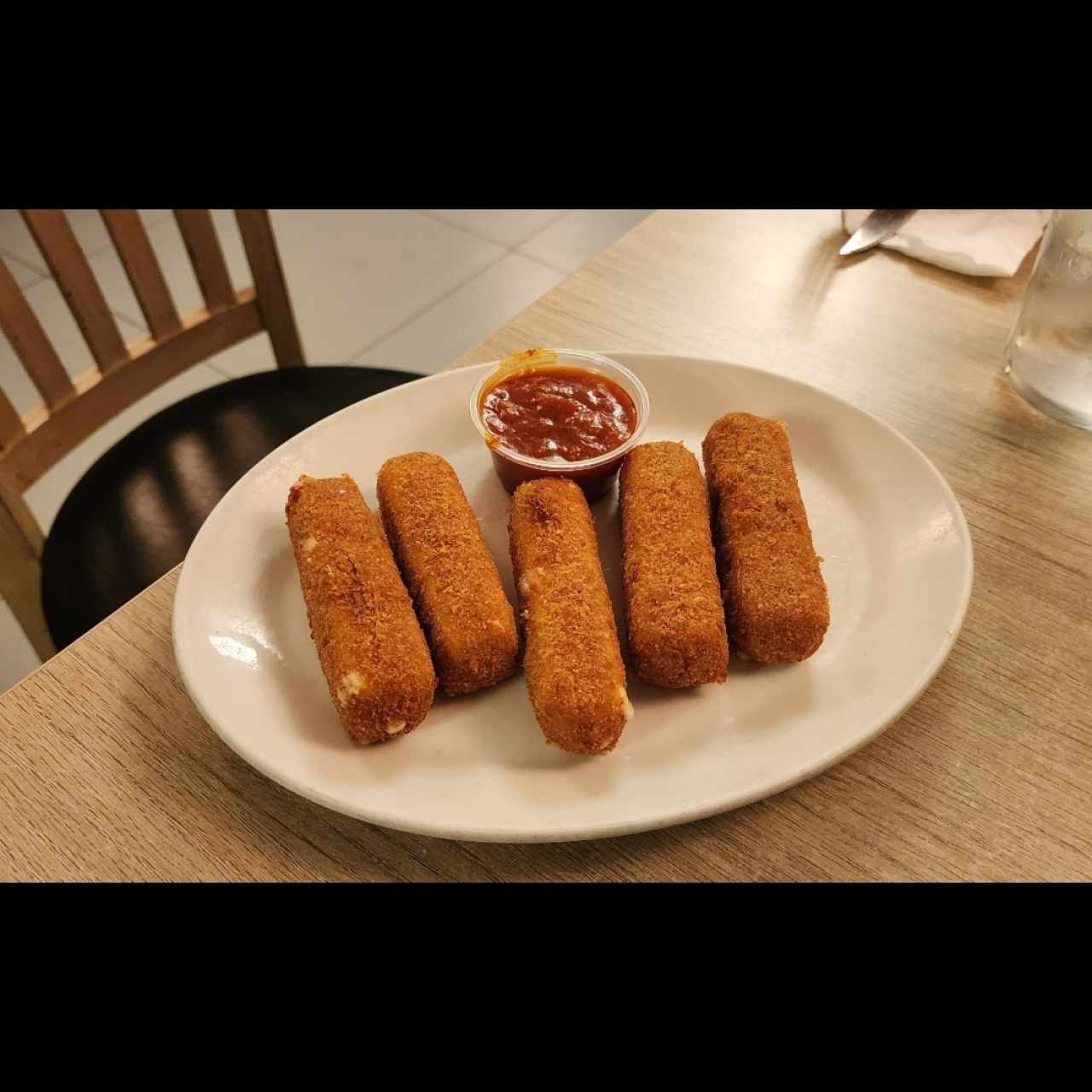 Entradas - Mozzarella Frita