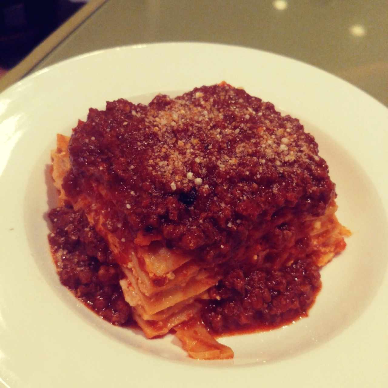 lasagna de carne