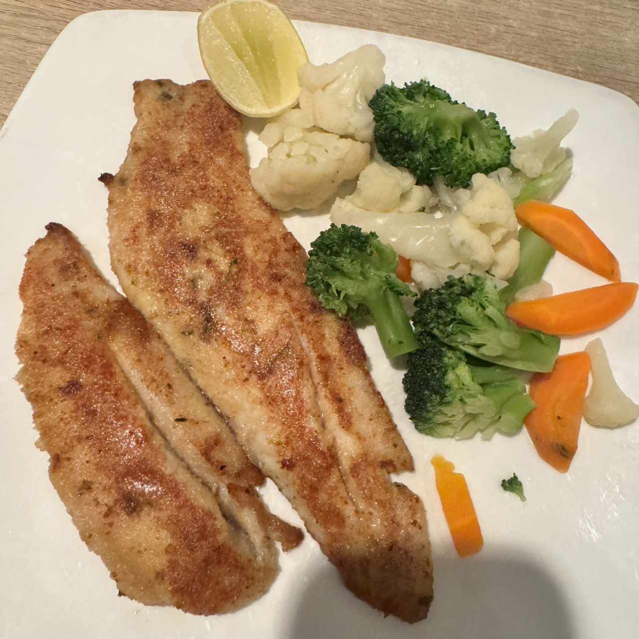 Corvina a la Plancha