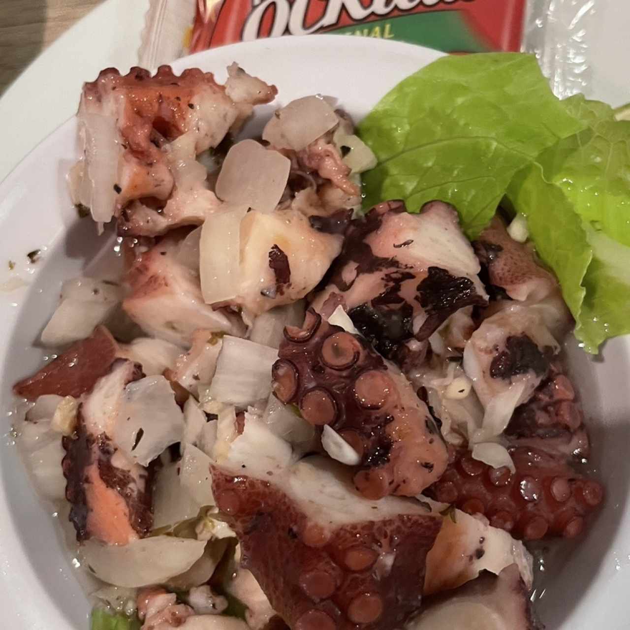 Ceviche pulpo