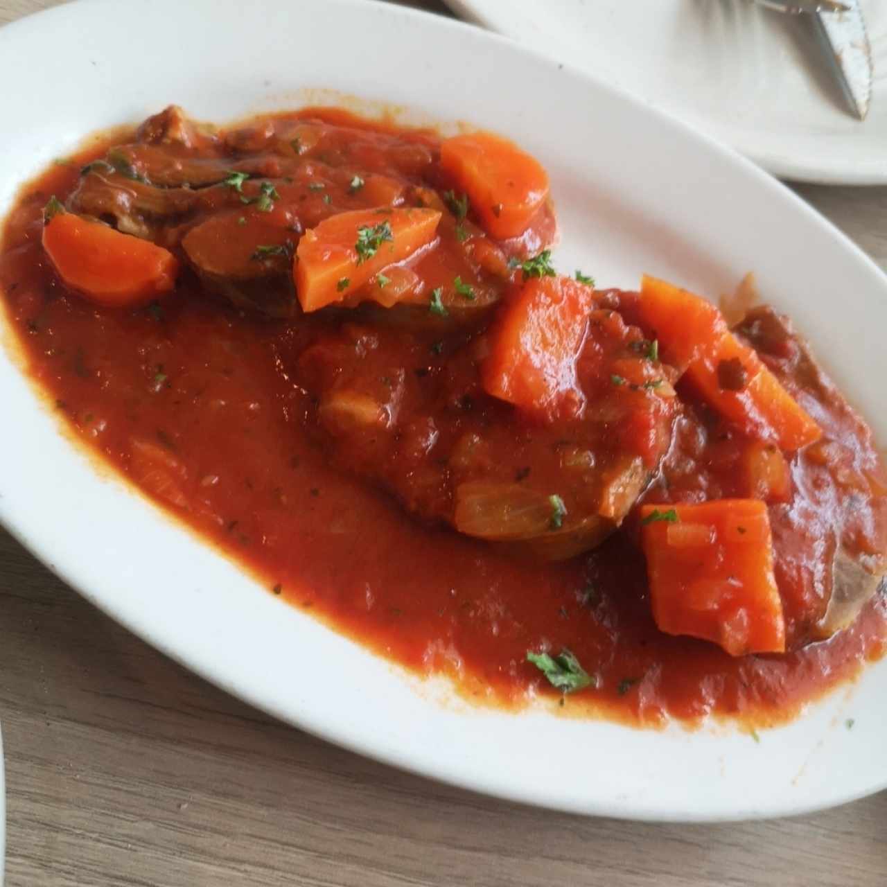 Lengua guisado