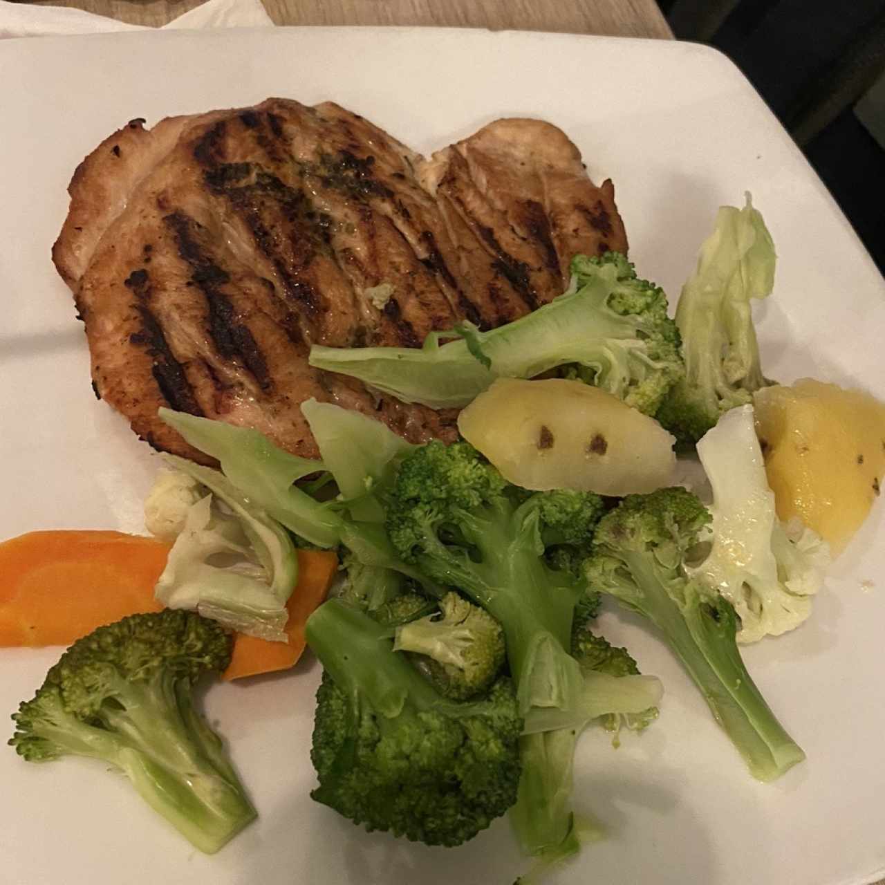 Pechuga a la plancha