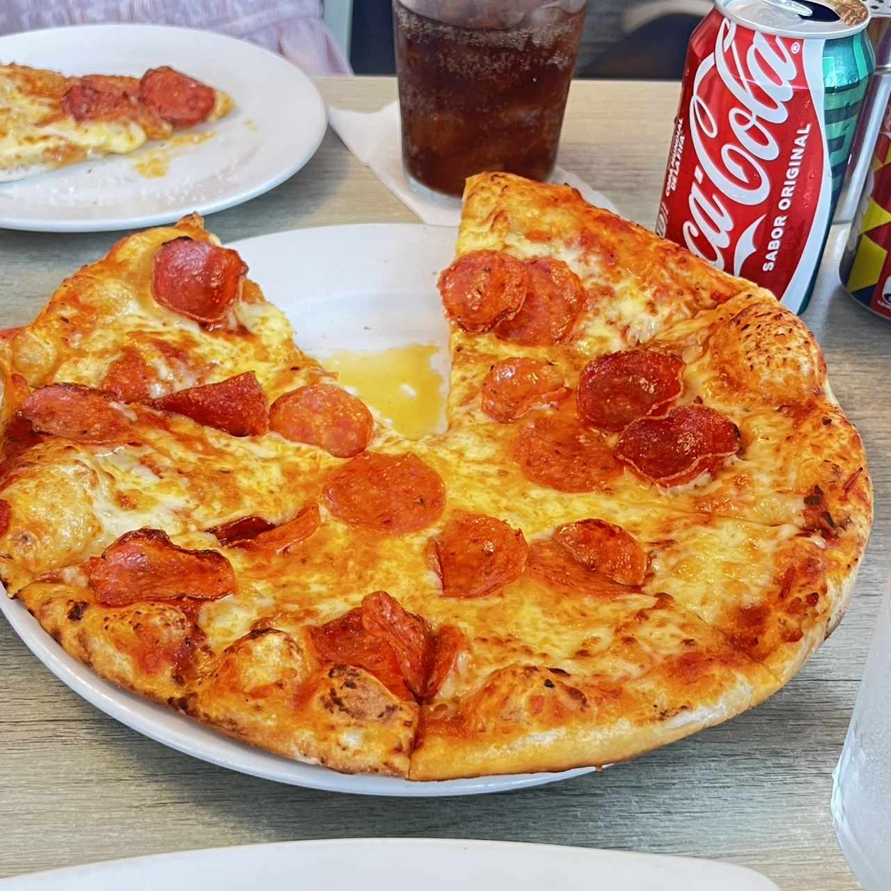 pizza de peperoni 