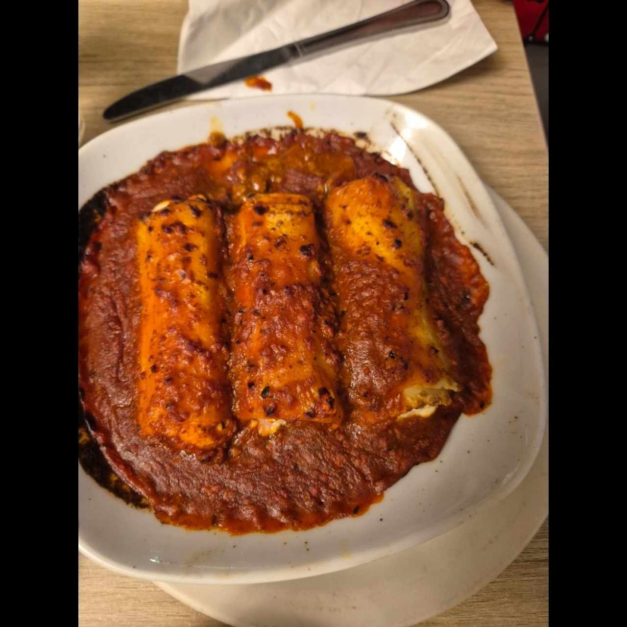Pastas Gratinadas - Cannelones Gratinados