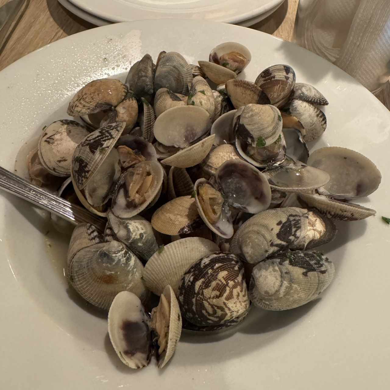 Almejas Genovesas al Ajillo
