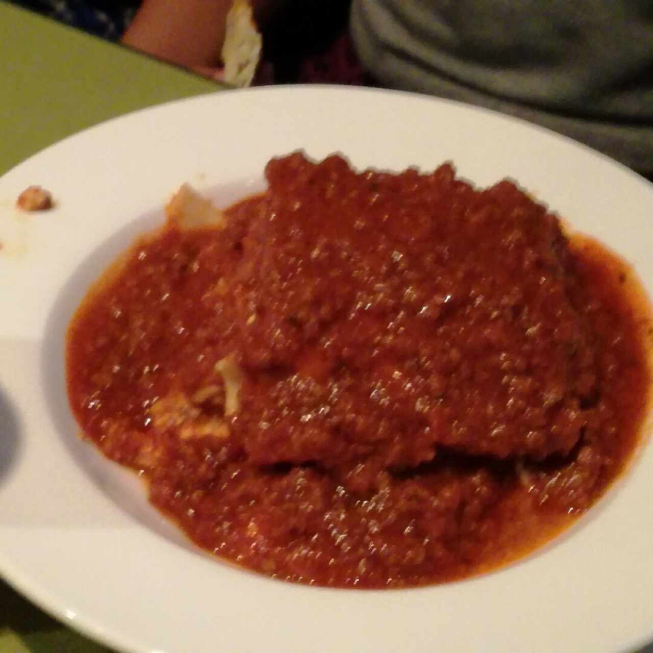 lasaña a la bolognesa