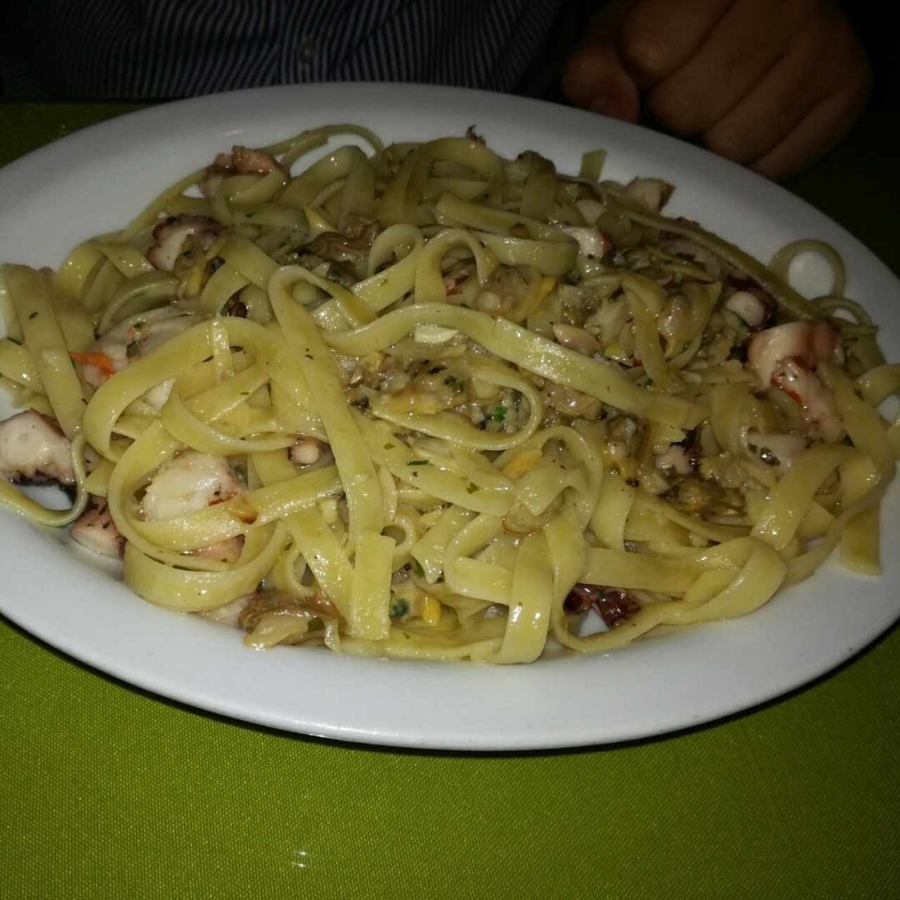 fetuccine a la pescatore