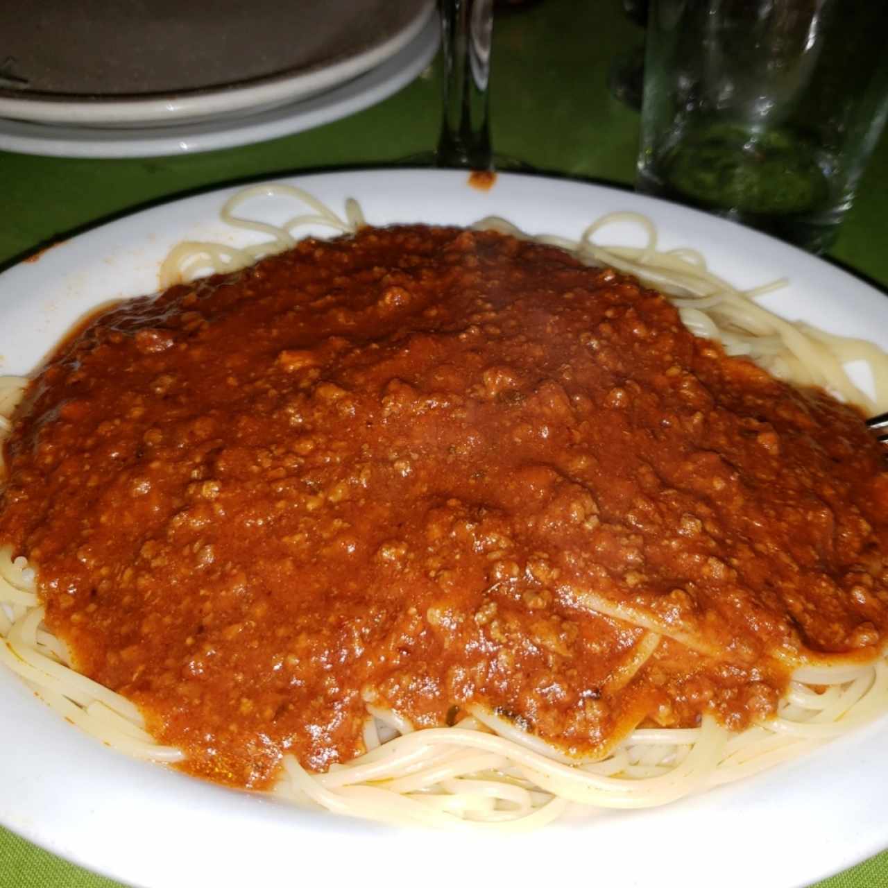 espagueti a la boloñesa UN CLASICO