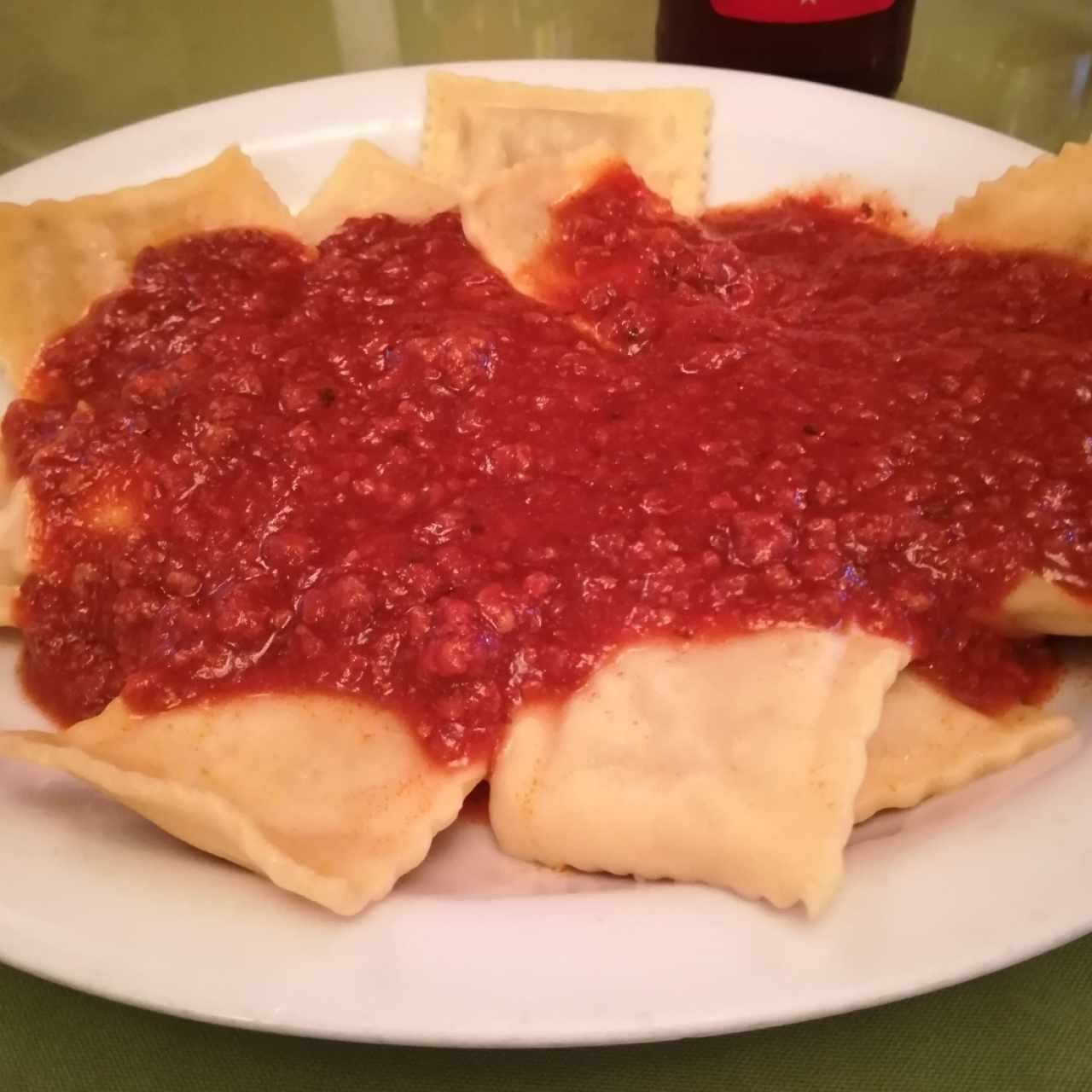 Ravioli a la bolognesa