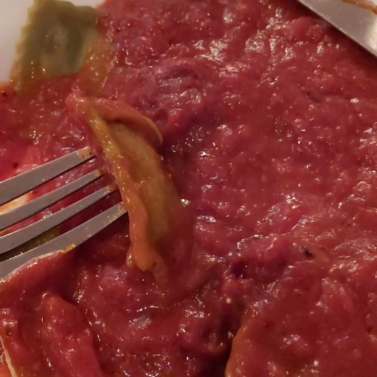 tortellini de espinaca con queso ricota