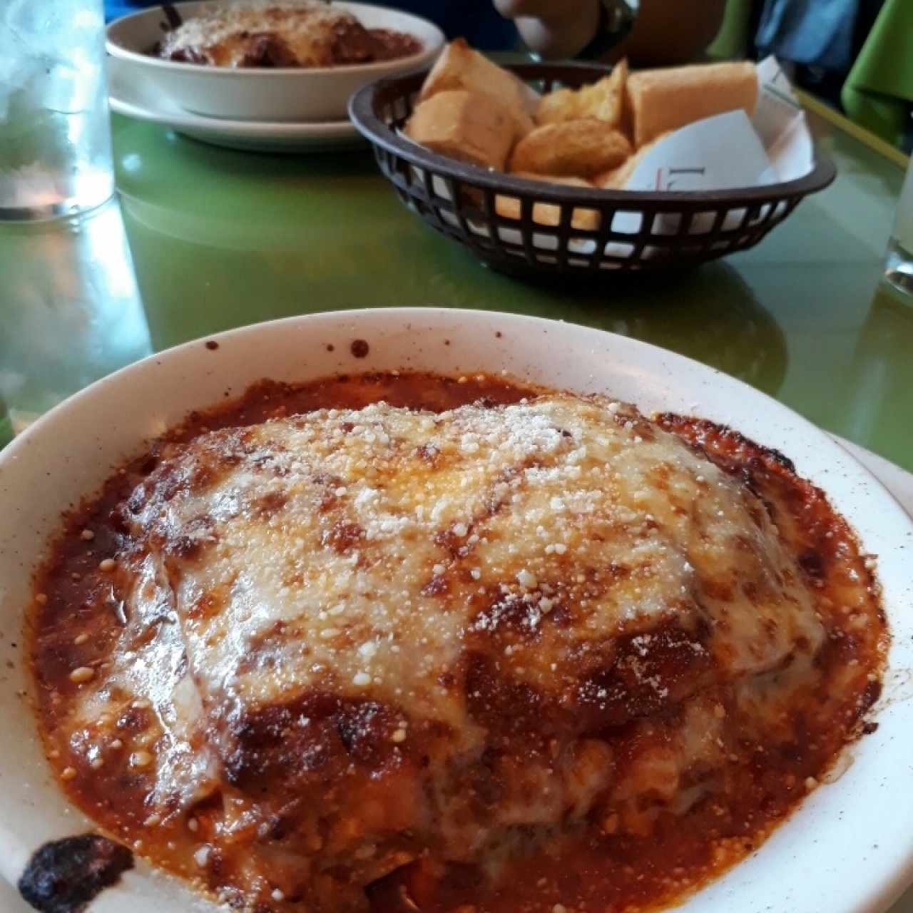 lasagna boloñesa gratinada