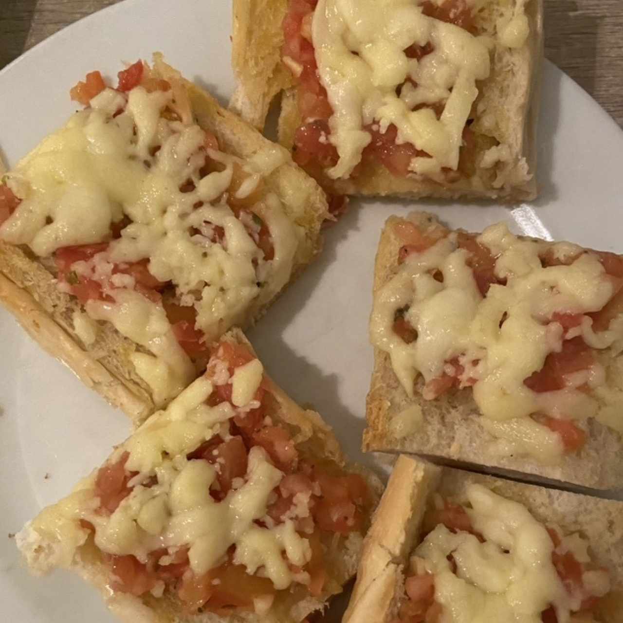 Entradas - Pan Tomate Mozzarella