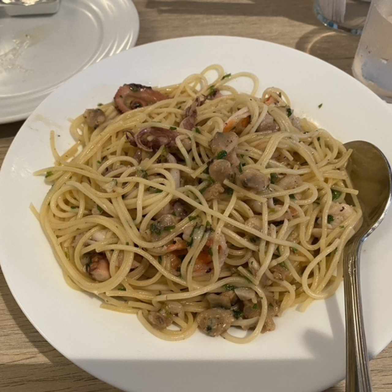 Spaguettini a la Pescatore