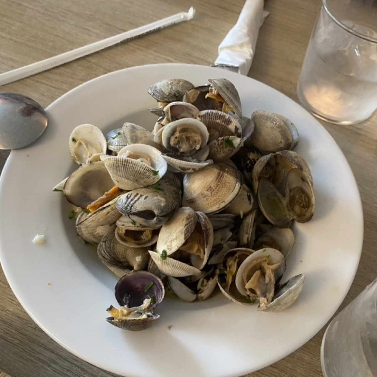 Almejas Genovesas al Ajillo