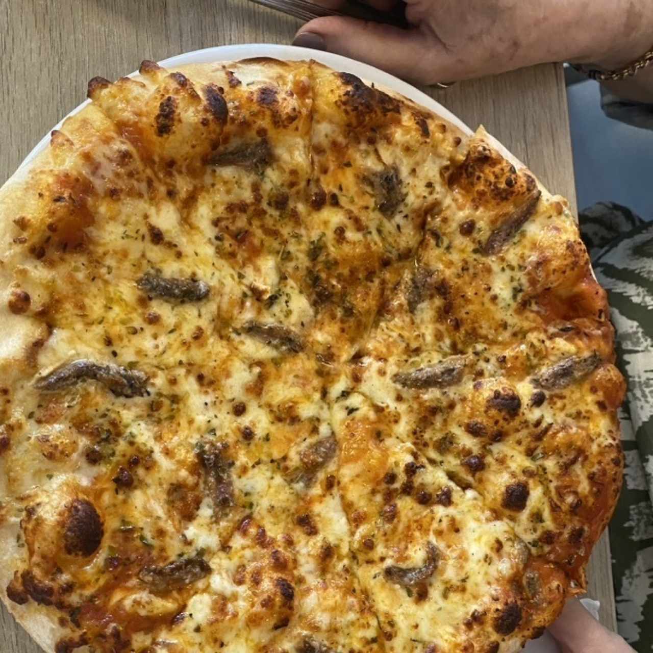 Pizza de Anchoas
