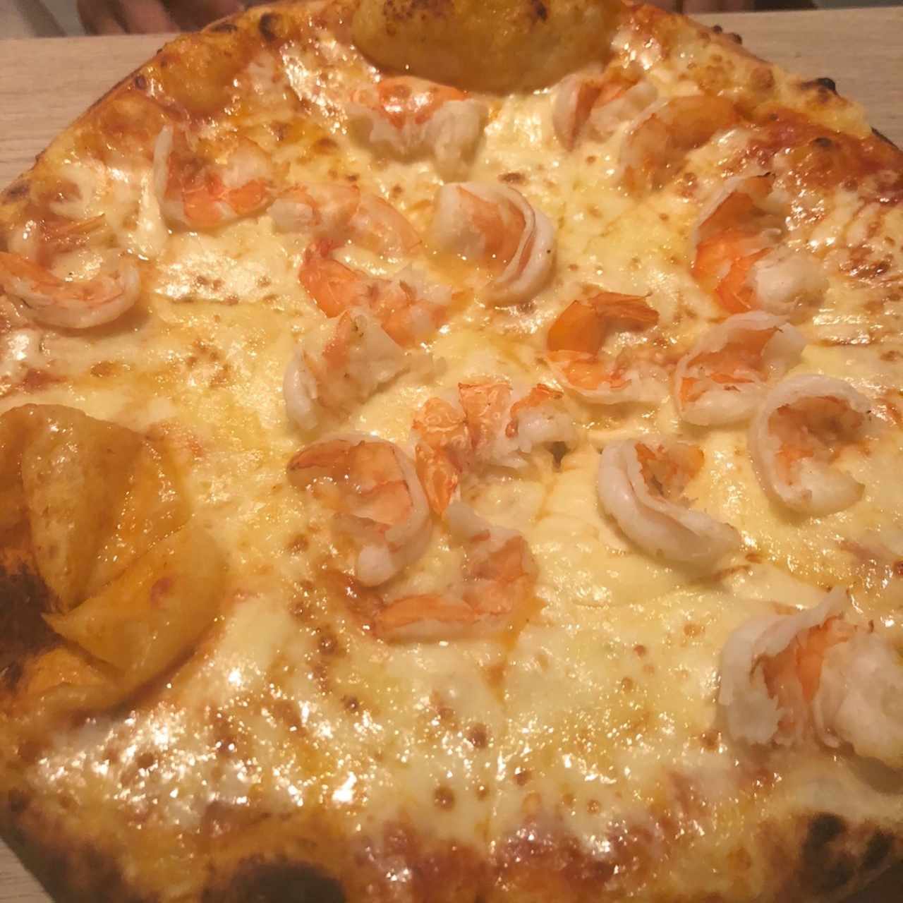 pizza de langostino 