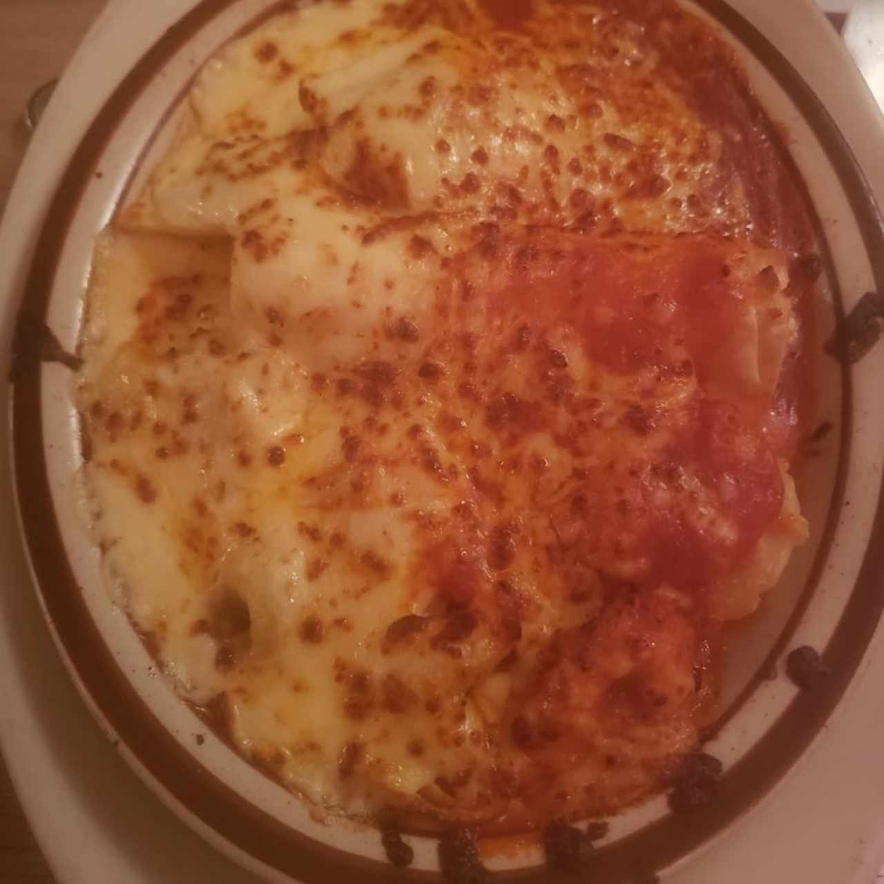 Lasaña de carne 