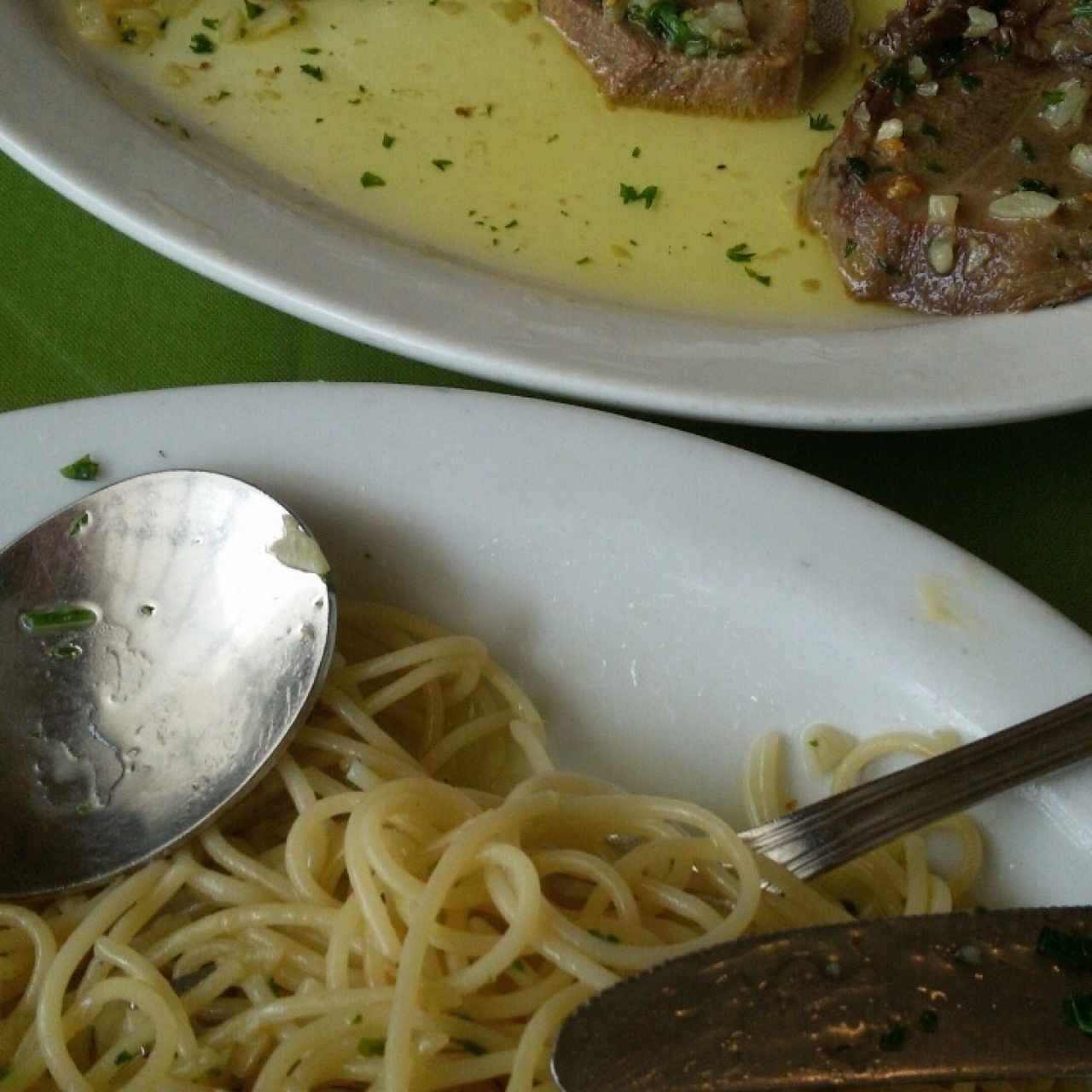Pasta con lengua