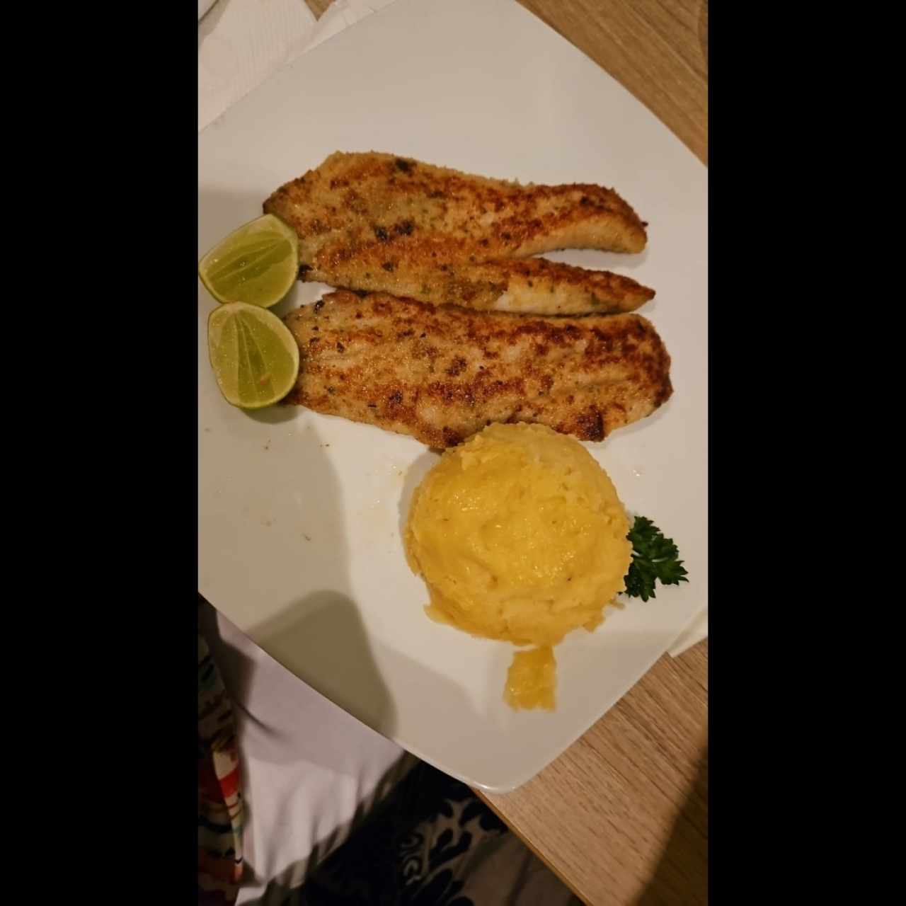 Corvina a la Plancha
