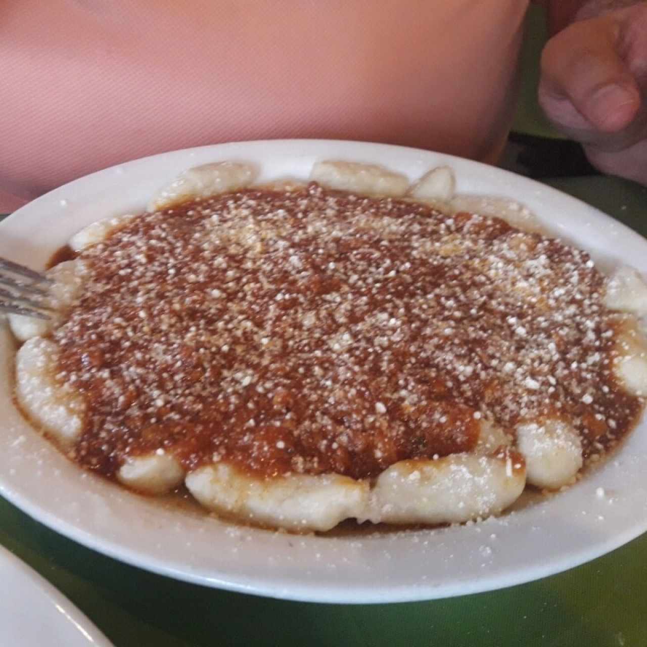 ñoquis a la boloñesa