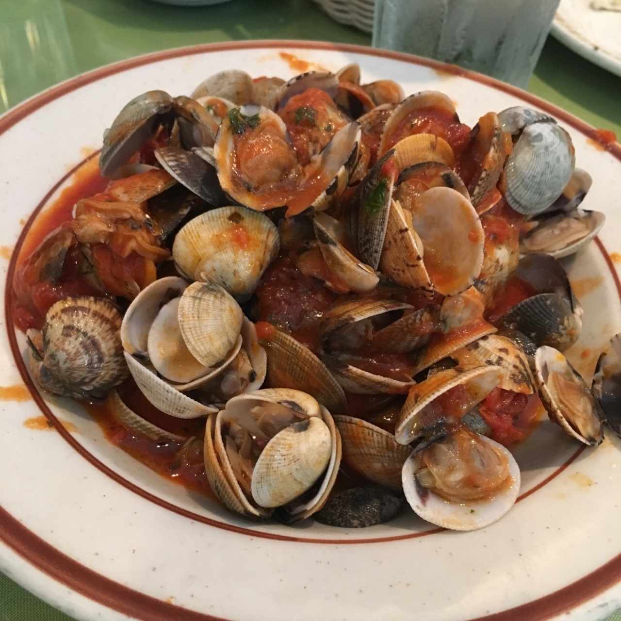Almejas a la napolitana 