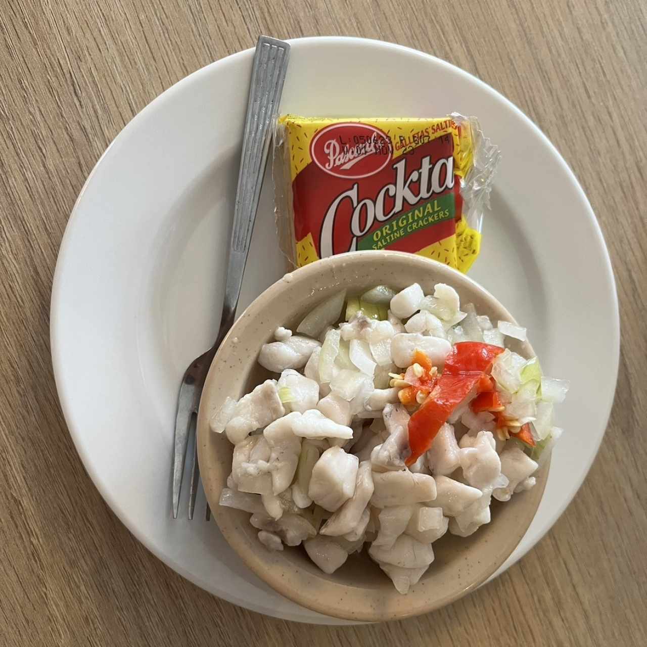Ceviche de corvina