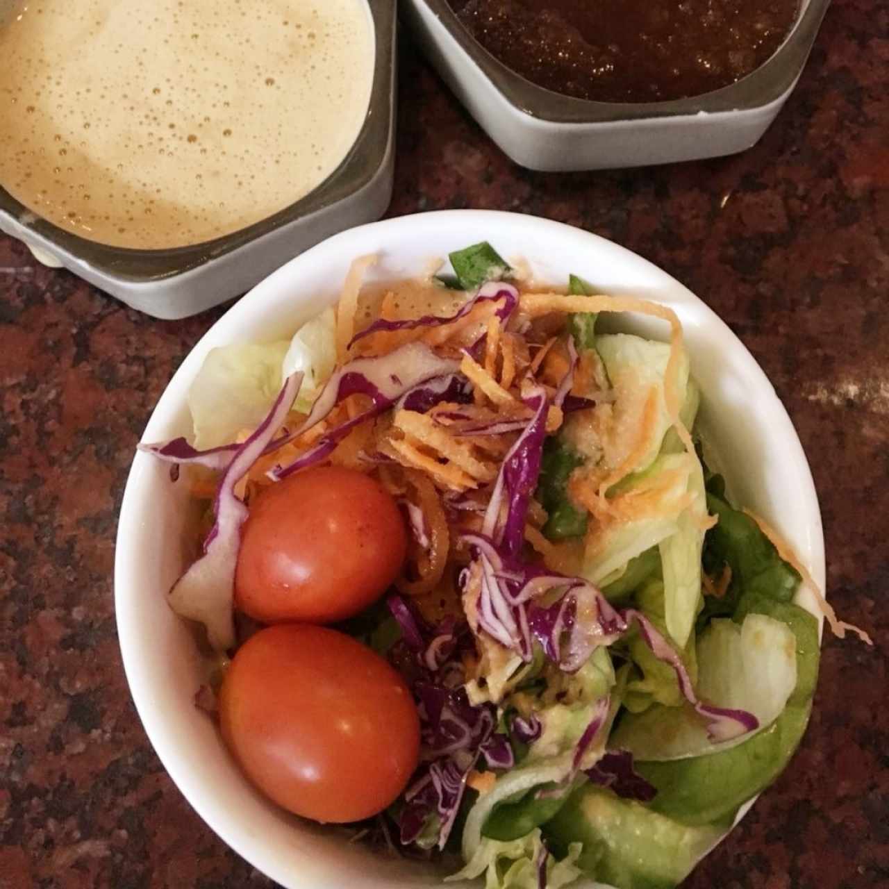 ensalada como entrada