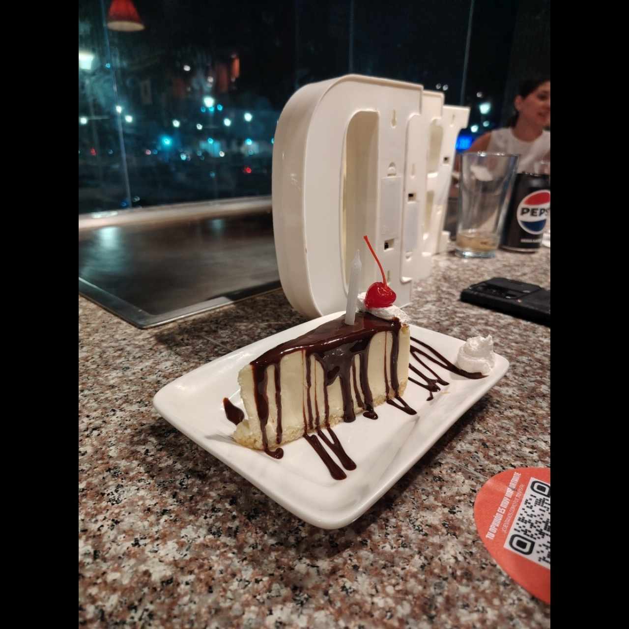 Cheese cake con chocolate 