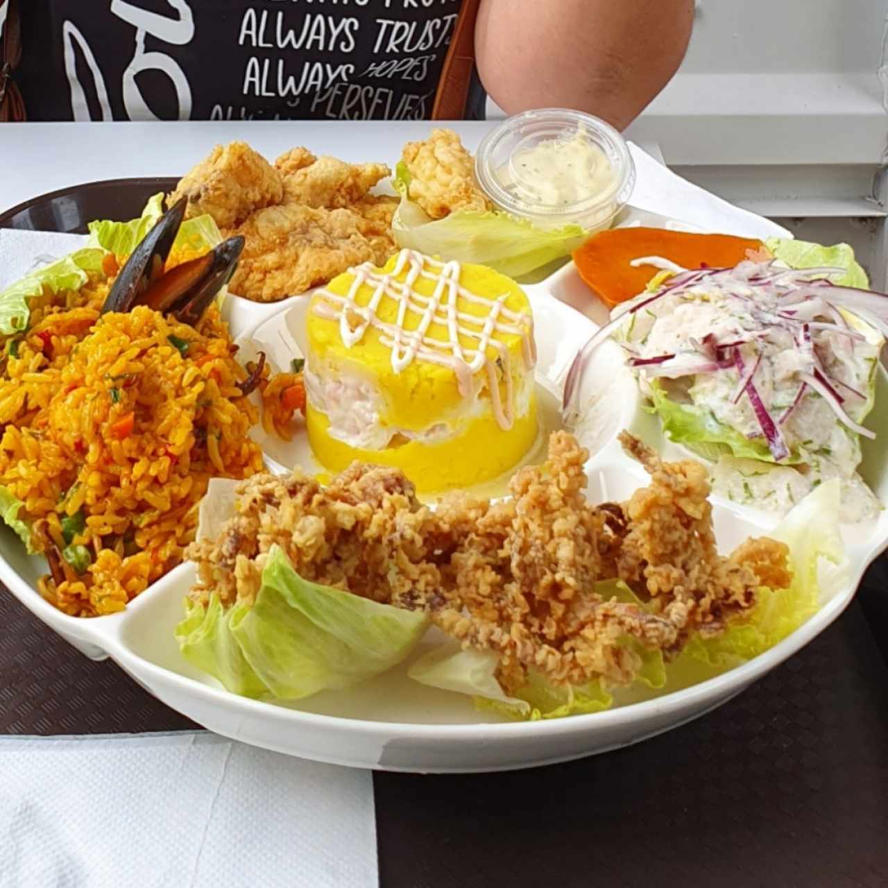 bandeja mar de Grau