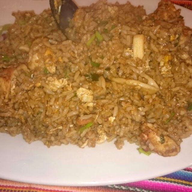 Arroz chaufa de marisco