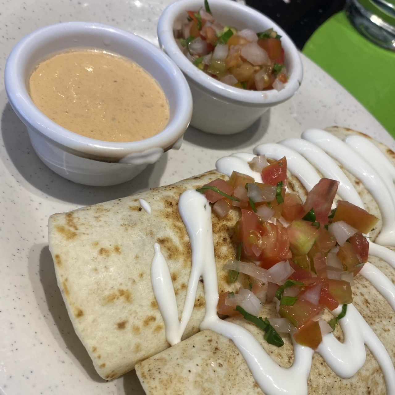 Burrito medio (dos unidades) (Pastor).