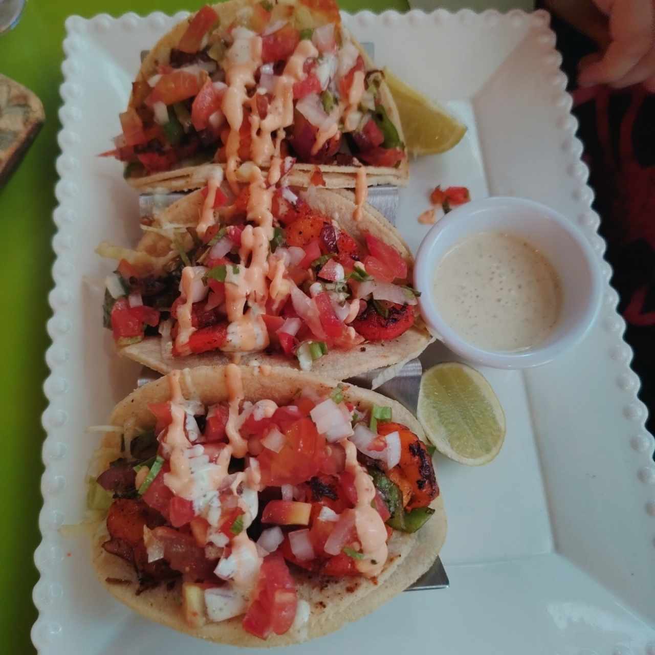 Tacos de 4 de camarones