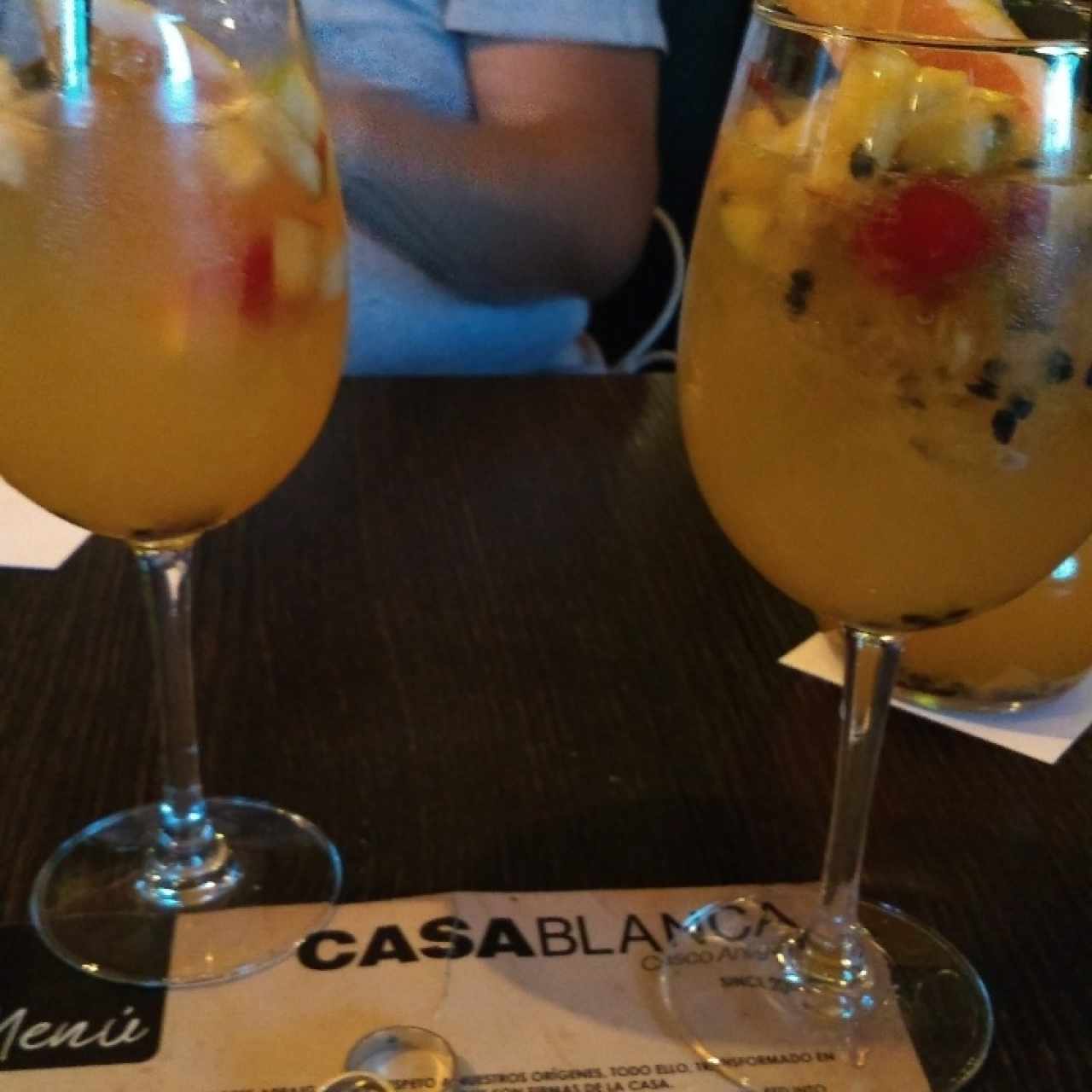 Sangría de  Maracuyá