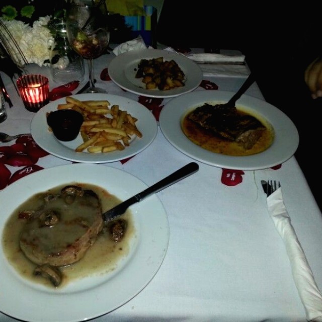 Filet de mignon, filete a las 4 pimientas