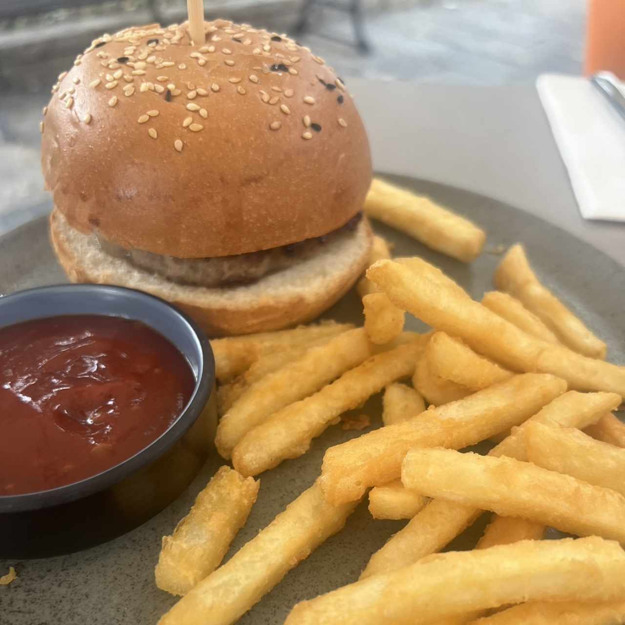 Hamburgesa de niños