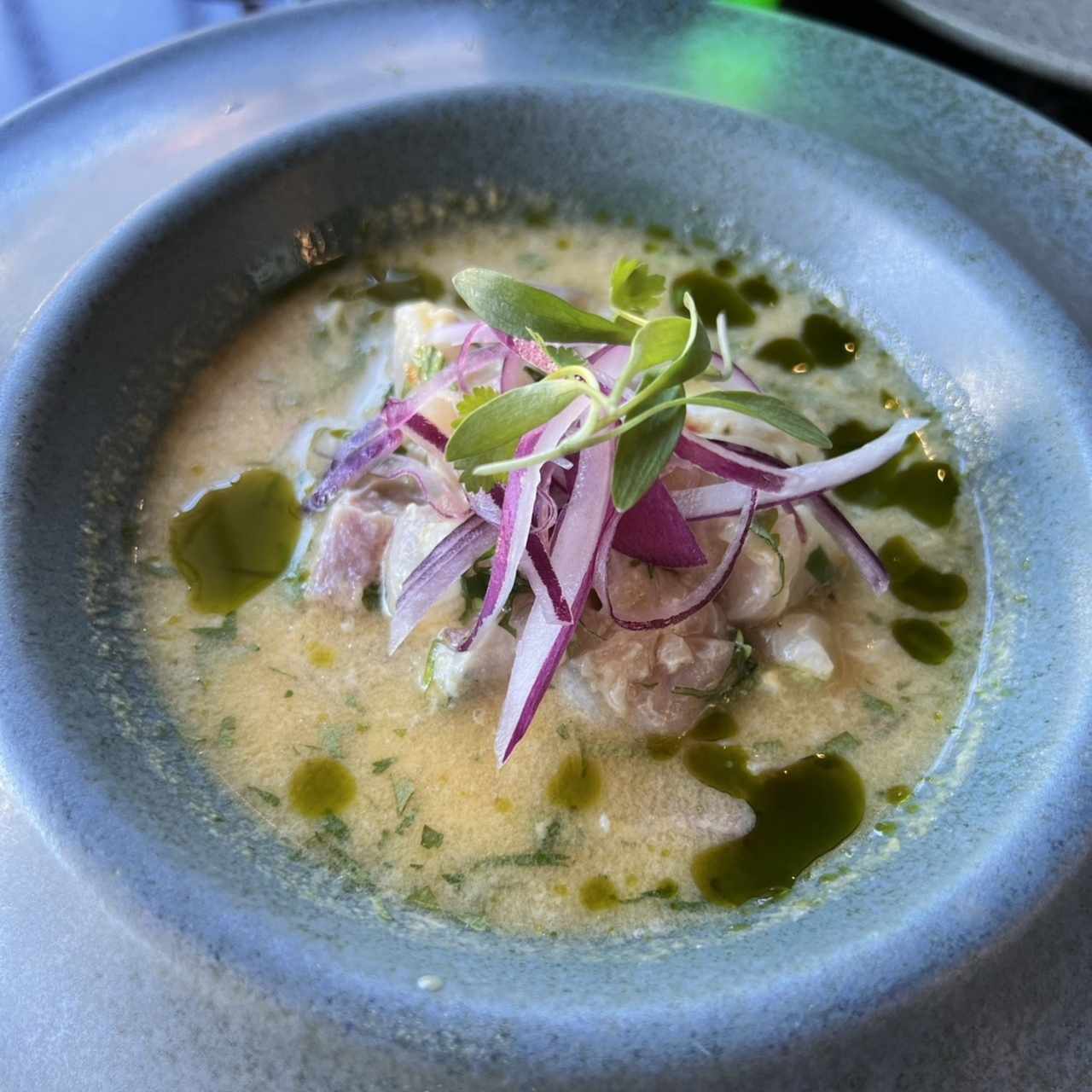 Ceviche Maracuyá y Uchuva