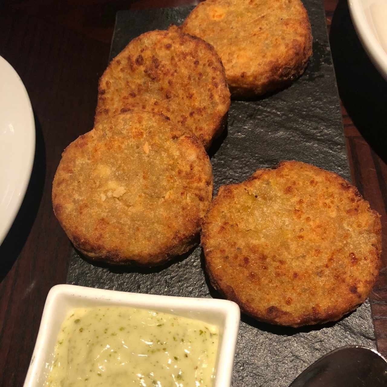 Croqueta de Plátano Verde / Green Plantain Croquette