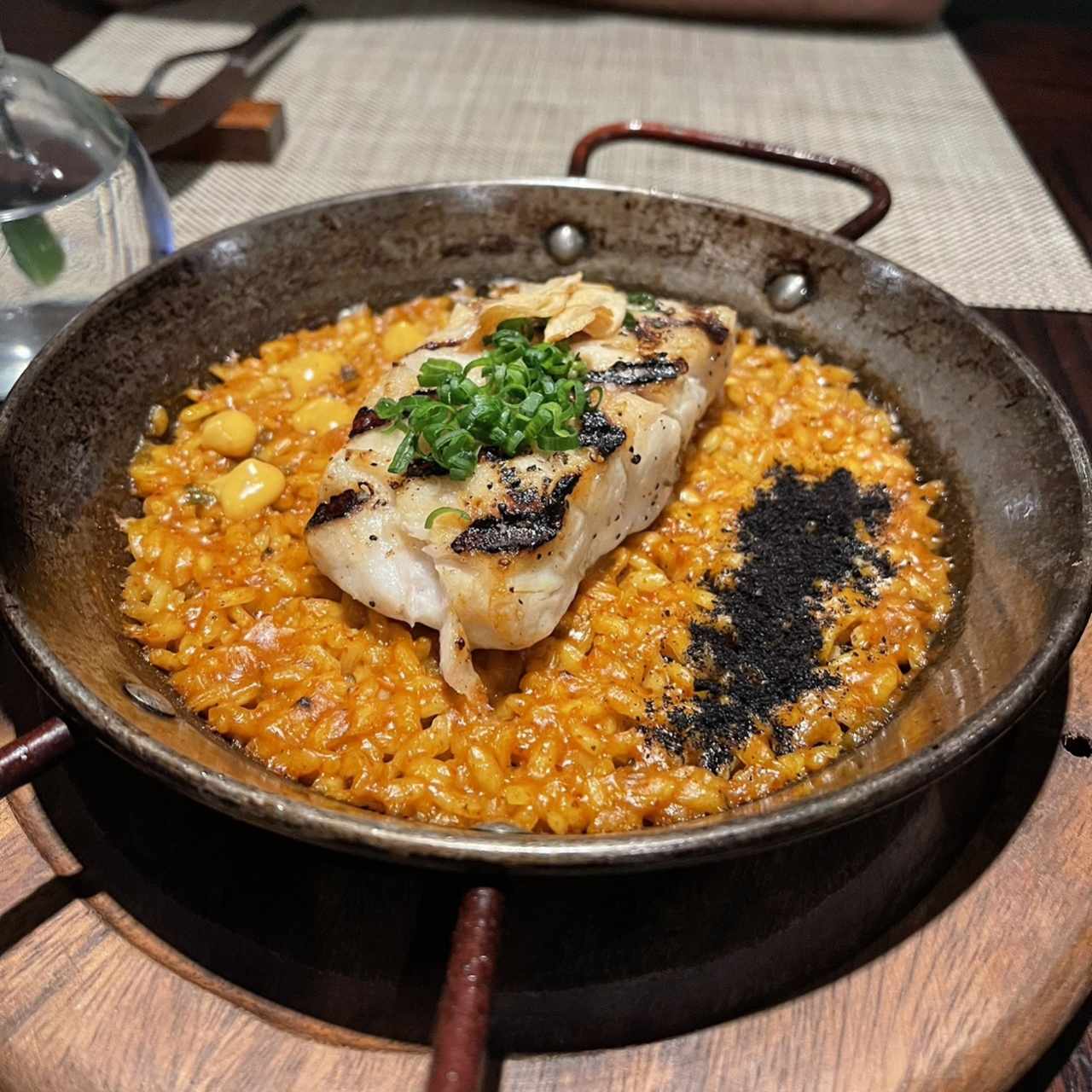 Róbalo con Arroz Seco Al Socarrat
